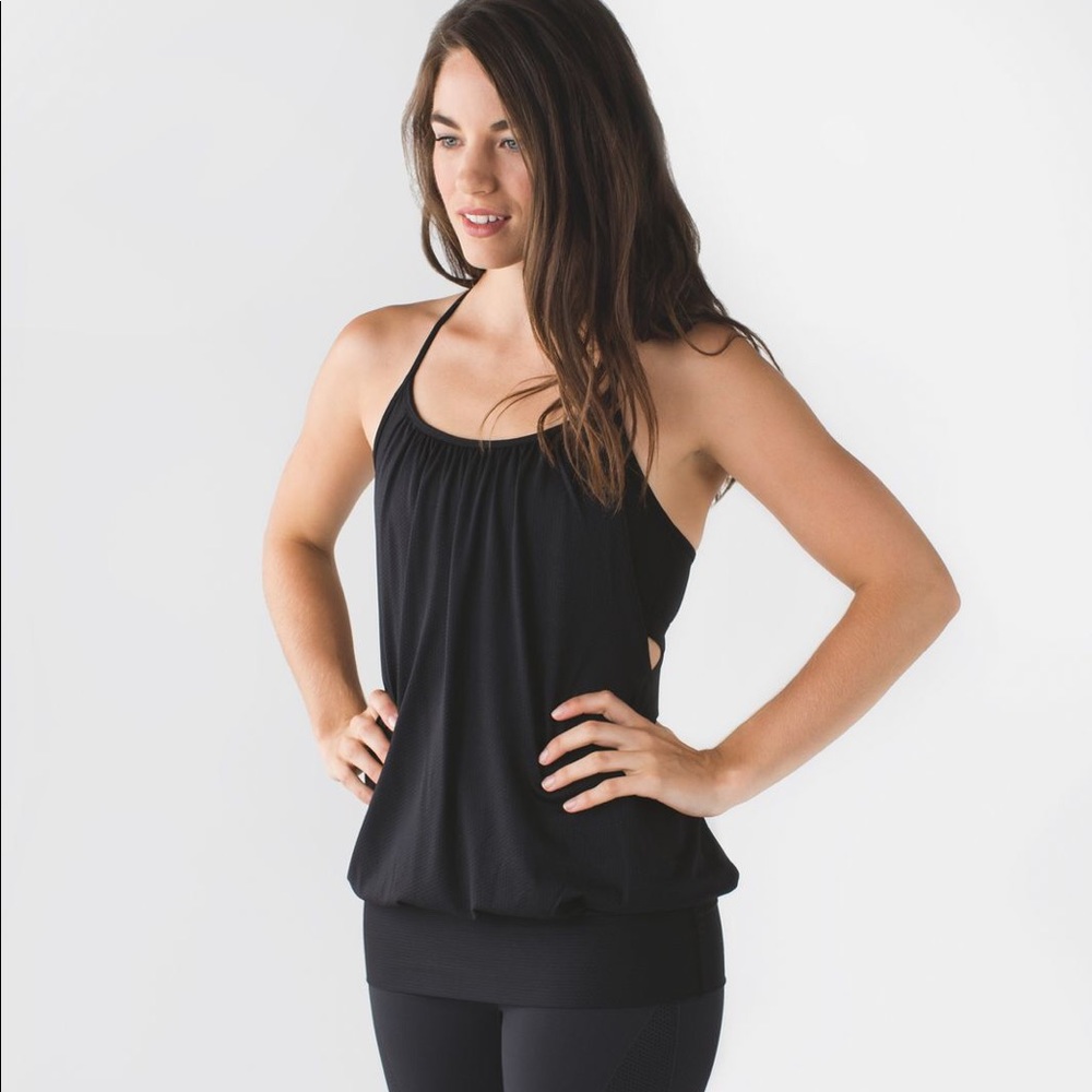 Lululemon no limits tank top black